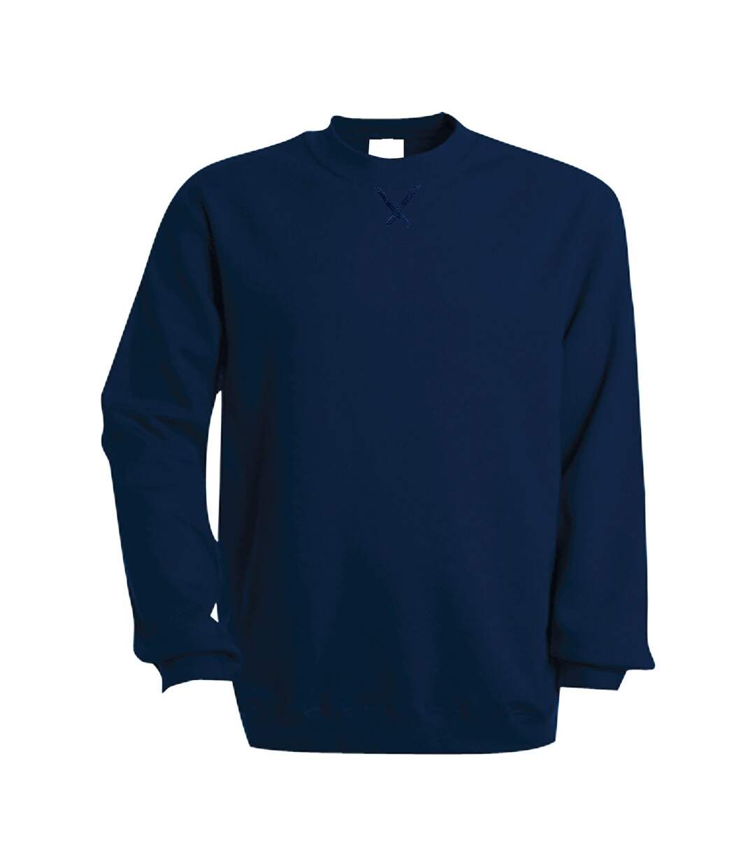 Kariban Mens Plain Crew Neck Sweatshirt (Navy) - UTPC2537