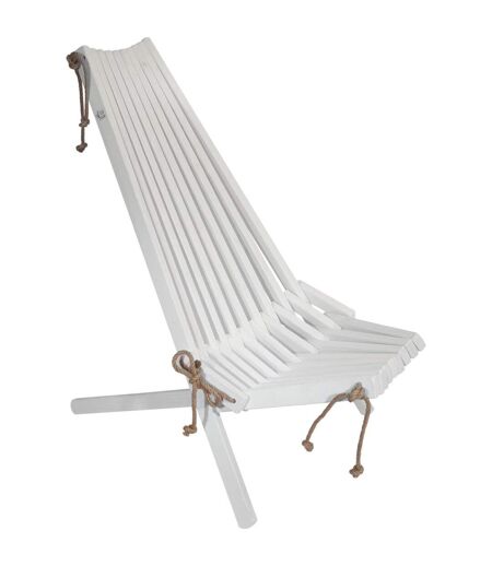 Chilienne en bois EcoChair Pin blanc