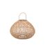 Lanterne Déco en Rotin Lour 38cm Beige