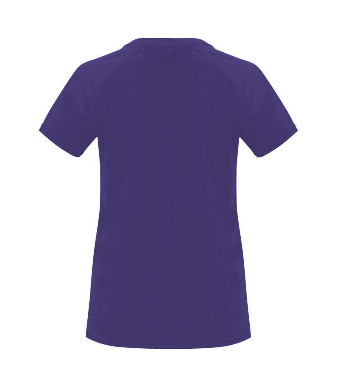 T-shirt bahrain femme mauve Roly-2