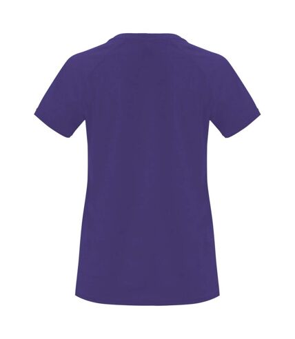 T-shirt bahrain femme mauve Roly