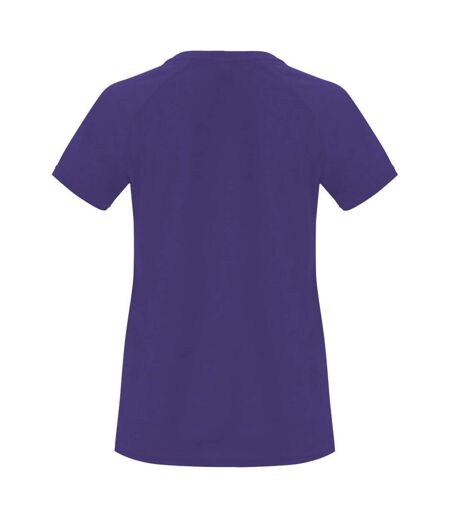 T-shirt bahrain femme mauve Roly Roly