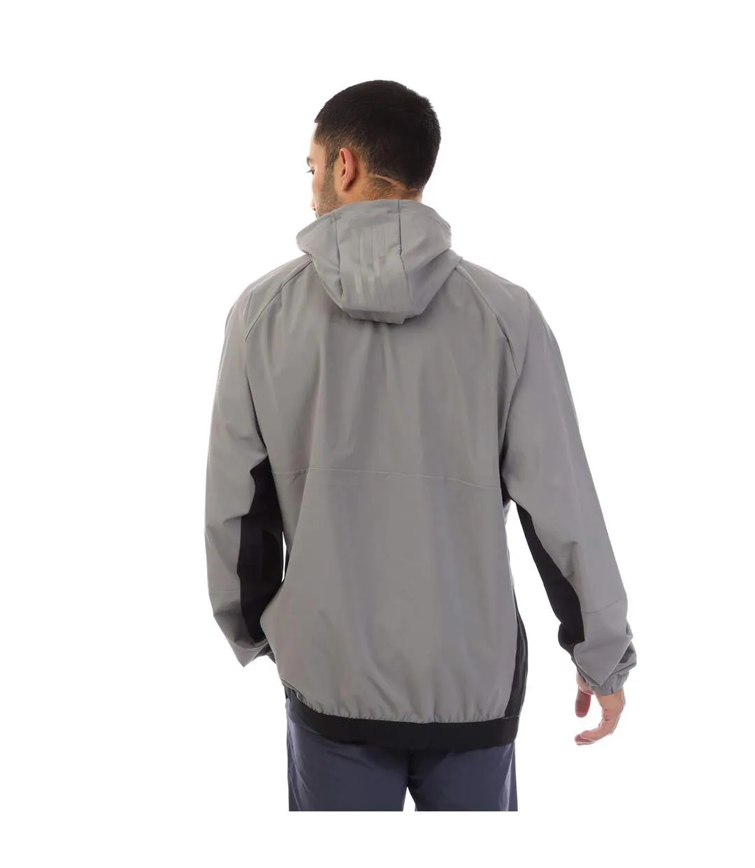 Veste De Survêtement Homme Gris Adidas-3