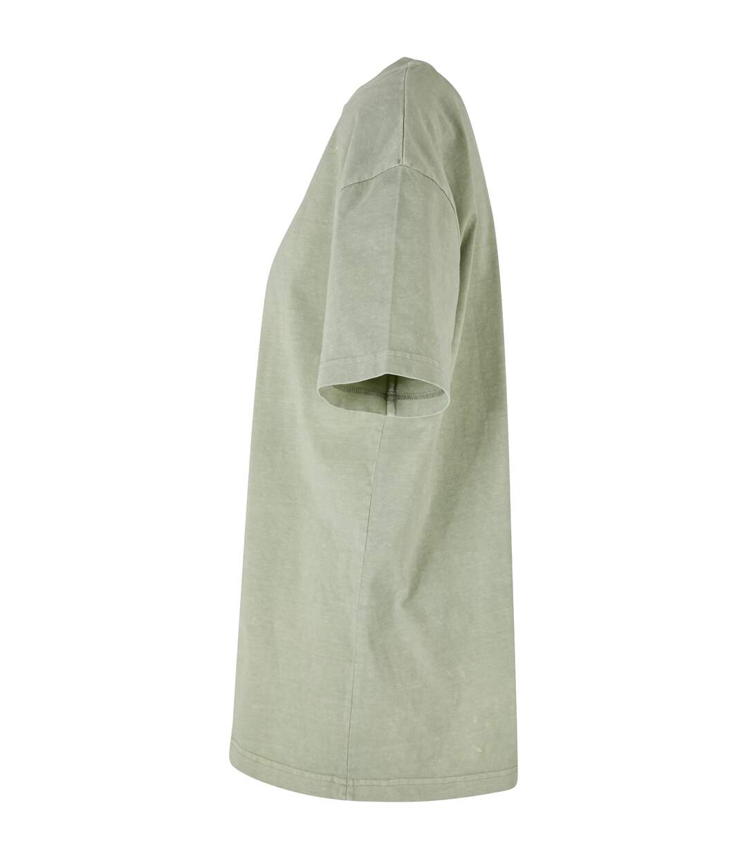 T-shirt Femme Vert De Gris Build Your Brand-3