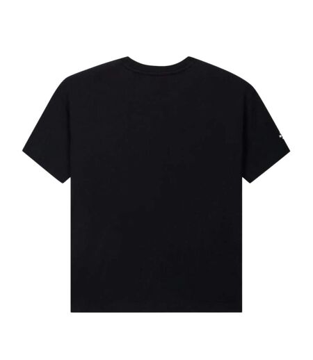 T-Shirt noir femme converse floral