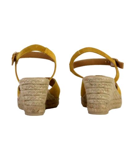 Sandales Compensées Cuir Geox Gelsa