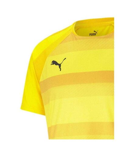 Mens Teamvision Football Jersey Yellow Black Puma