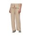 Pantalon fluide beige femme vila pricil-1