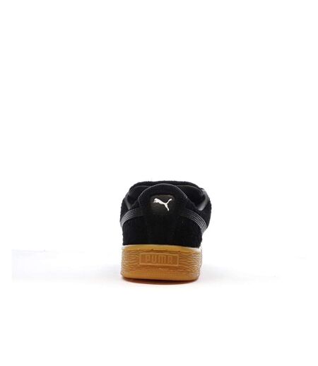 Baskets noires femme puma suede xl