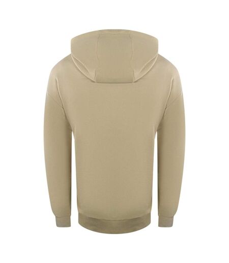 Sweat À Capuche Motif Logo Bloc Homme Beige Ice Iceberg