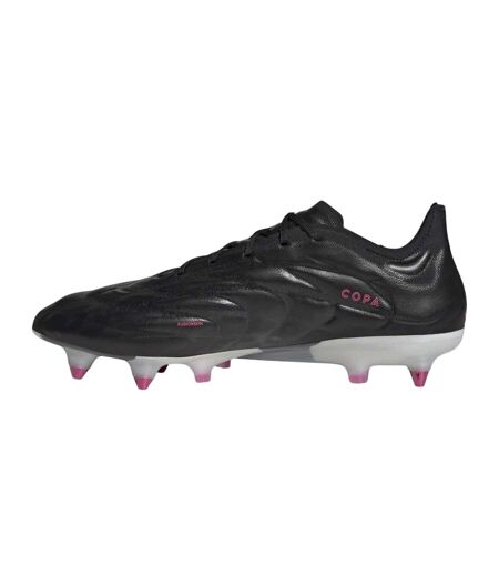 Unisex Adult Copa Pure.1 Leather Soft Ground Football Boots Black Adidas