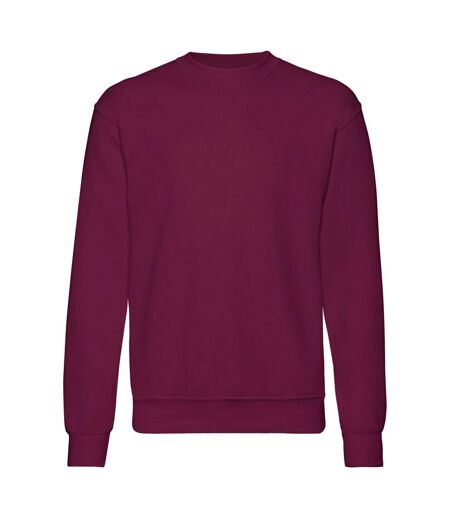 Fruit Of The Loom Mens Set-In Belcoro® Yarn Sweatshirt (Burgundy) - UTBC365