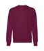 Fruit Of The Loom Mens Set-In Belcoro® Yarn Sweatshirt (Burgundy) - UTBC365-1