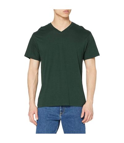 T-shirt Col V Homme Vert Bouteille Stedman