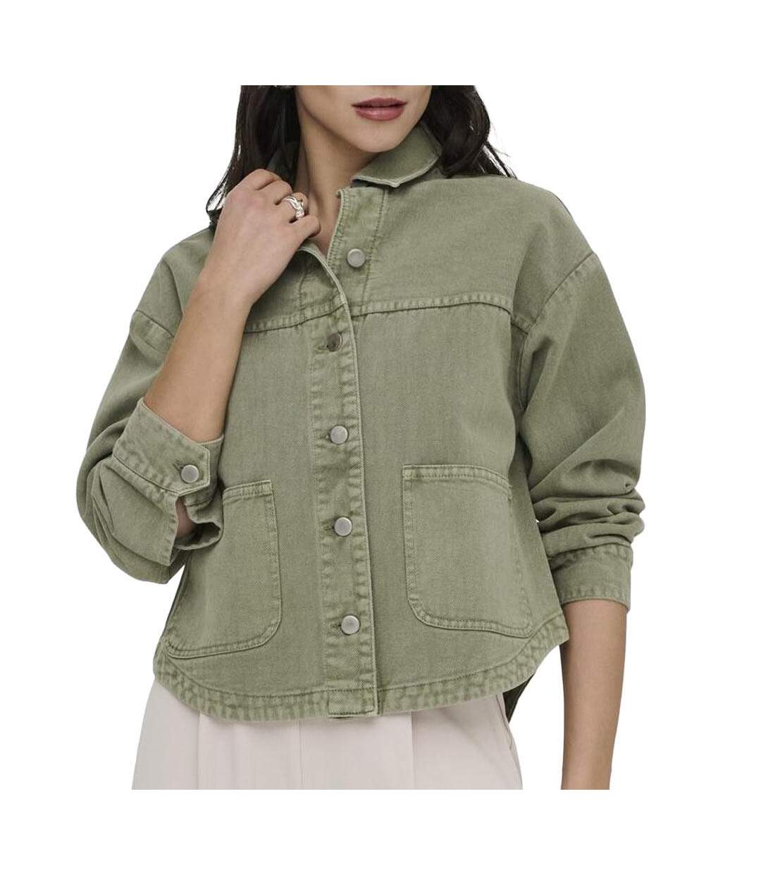 Veste kaki femme jdy noma-1