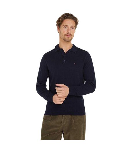 Polo Homme Rose Foncé Violet Tommy Hilfiger