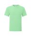 Fruit Of The Loom Mens Iconic T-Shirt (Pack of 5) (Neo Mint) - UTPC4369