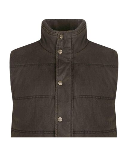 Mens dover padded vest bark Weird Fish