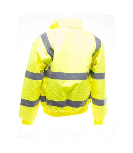 Veste bomber haute visibilité homme jaune haute visibilité Yoko