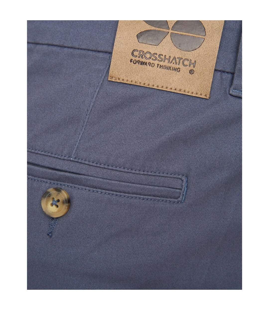 Mens Roysden Trousers Blue Crosshatch-4