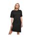 Robe T-shirt Femme Noir Urban Classics-3