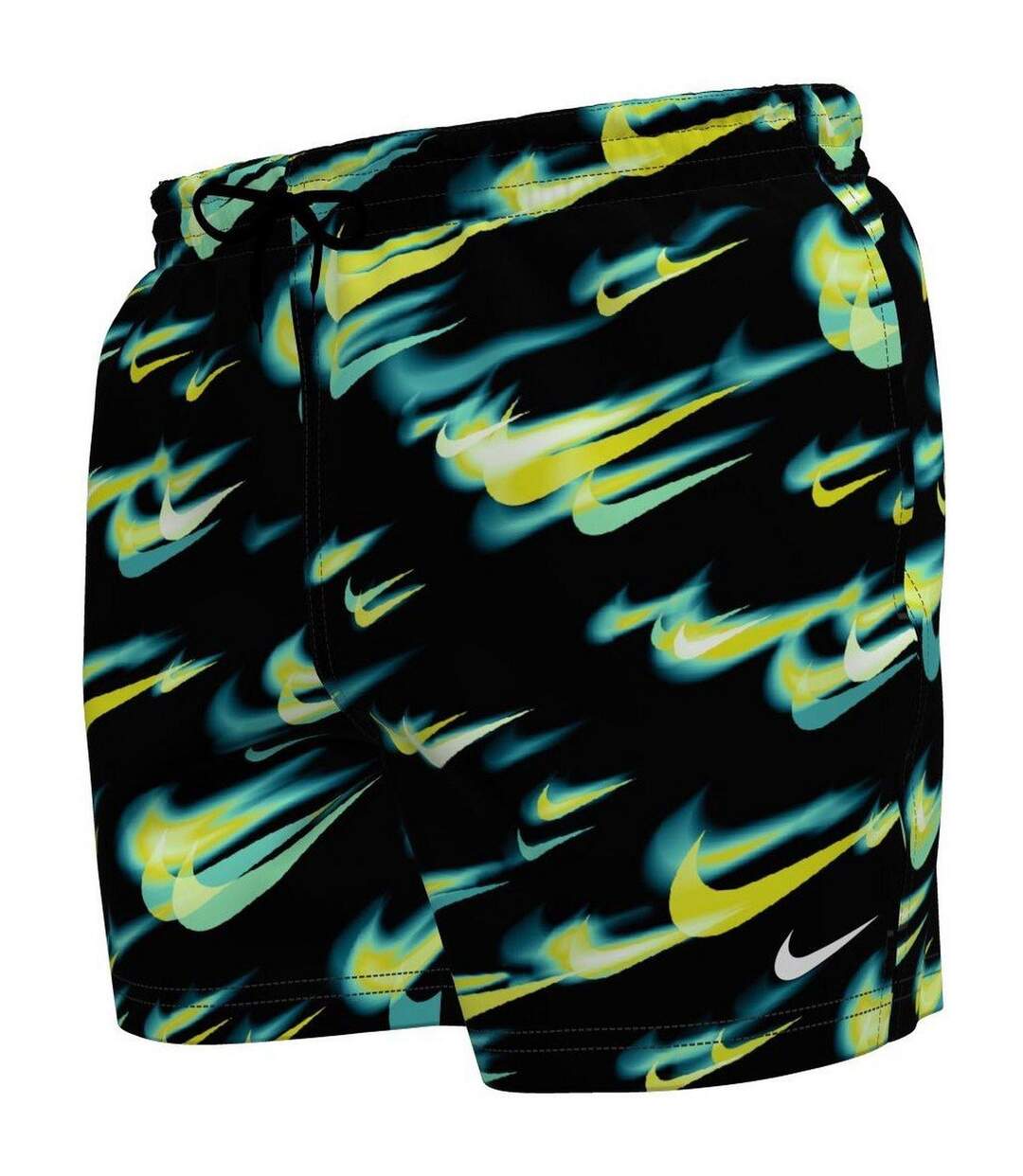 Short De Bain Breaker Homme Noir Rose Nike-2