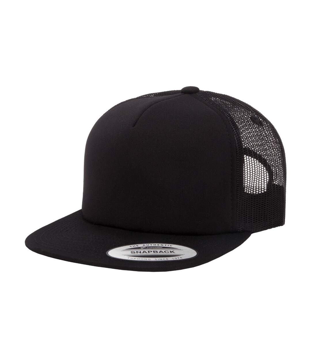 Flexfit Foam Trucker Cap (Black) - UTPC4815-1