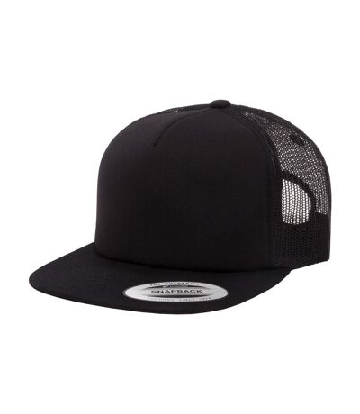 Casquette trucker noir Flexfit