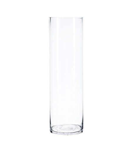 Vase Cylindrique 50cm Transparent