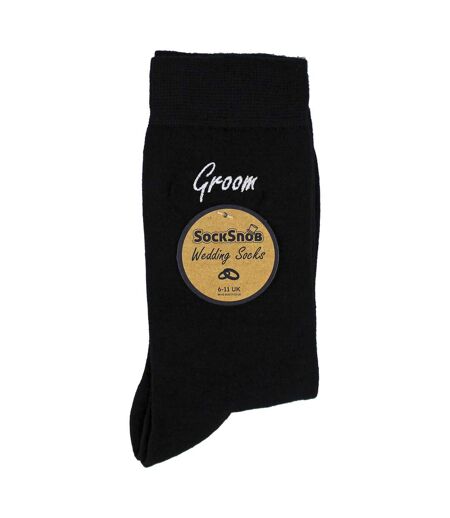 Mens Wedding Socks for Groom Groomsman Best Man Father of the Groom and Bride