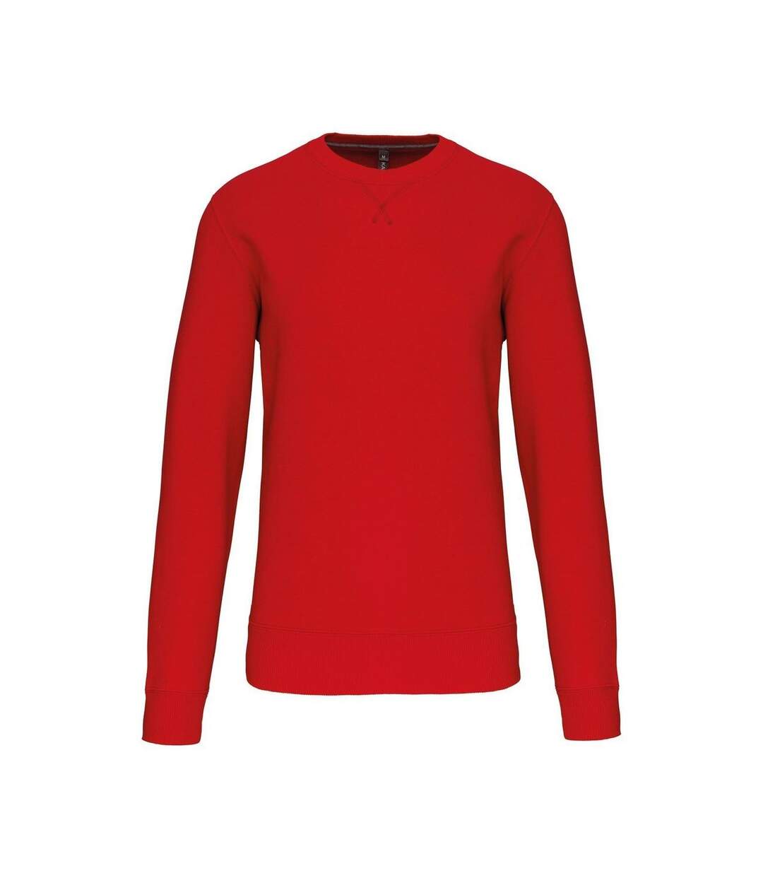 Sweat col rond - Unisexe - K442 - rouge