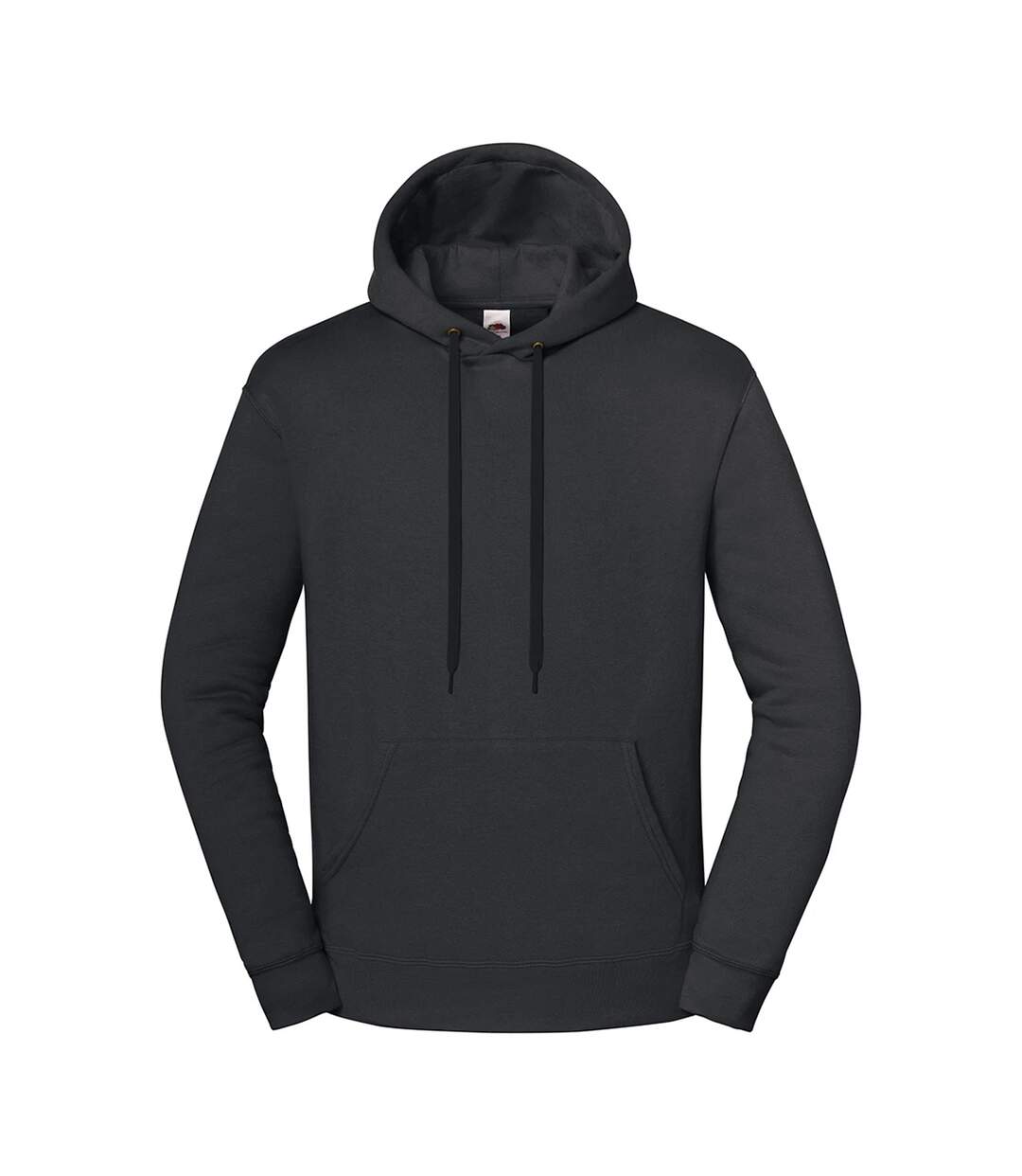 Sweat Uni À Capuche Iconic Premium Adulte Anthracite Fruit Of The Loom-2