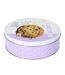 Boîte à Biscuits en Métal Ludique 22cm Violet-1