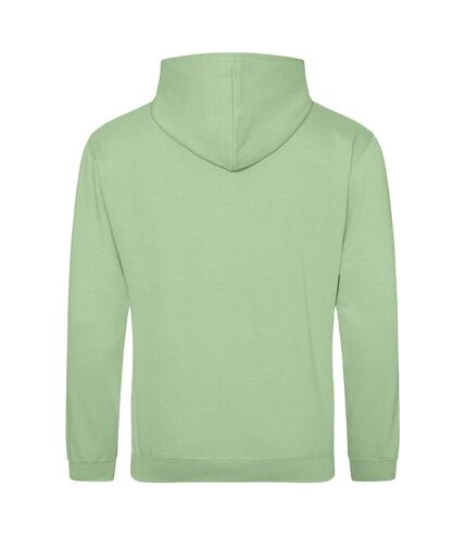 Sweat à capuche college adulte vert pâle Awdis