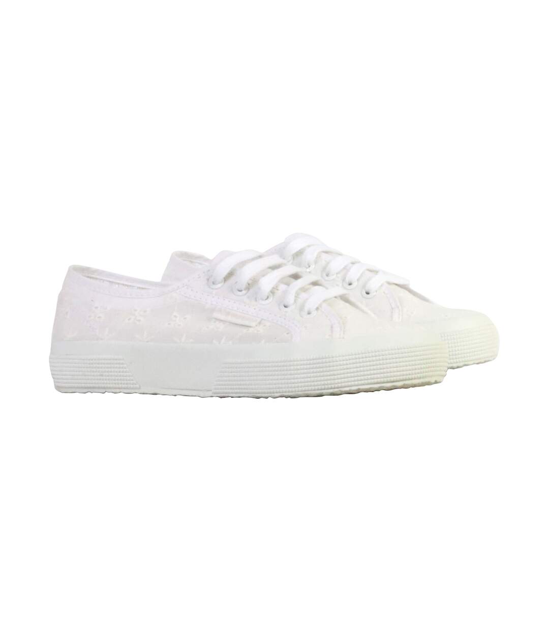 Basket à Lacets Superga Flower Sangallo-3