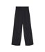 Pantalon noir femme vero moda may button-1