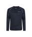 Mens Endurance Long-sleeved T-shirt Navy Mountain Warehouse-1