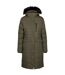 Womens/ladies sasha padded jacket dark vine Trespass