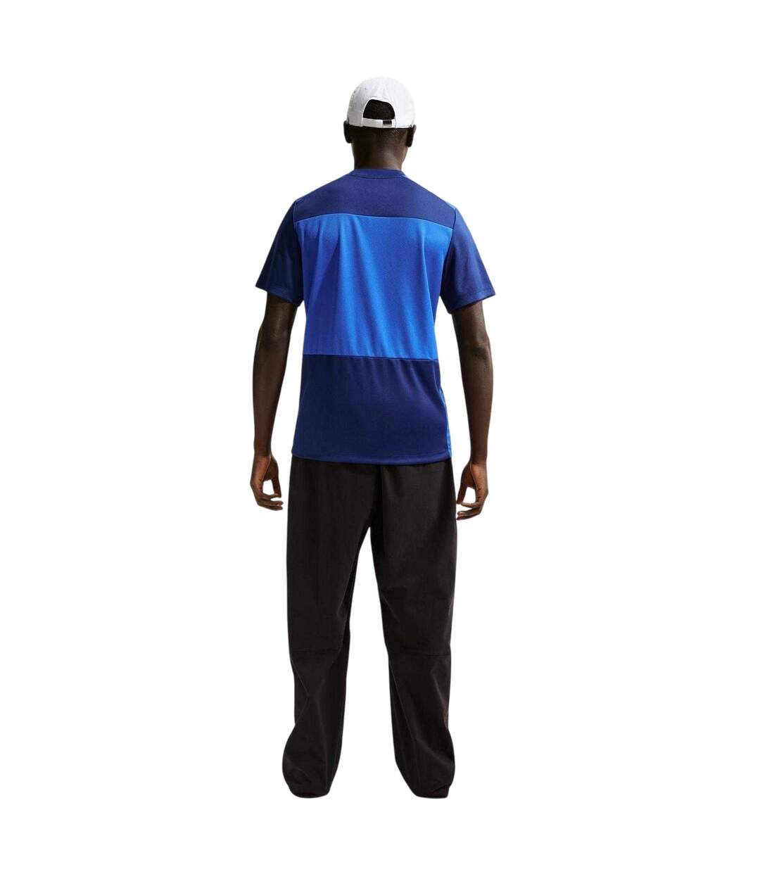 Mens Academy Plus Dri-fit T-shirt Blue Nike-3