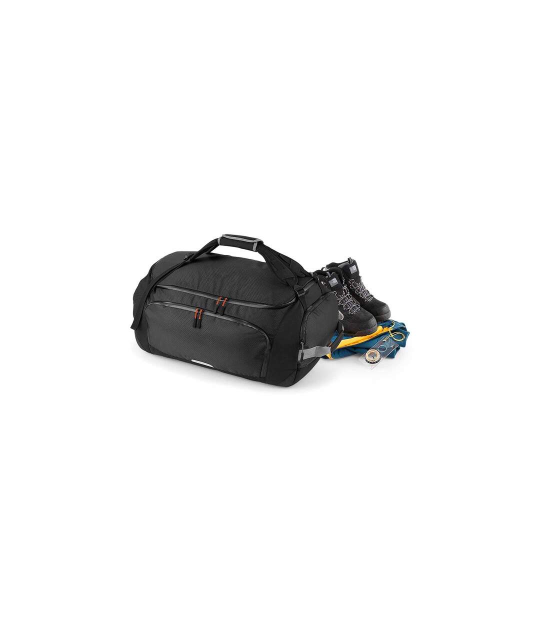 Sac de voyage - sac de sport transformable sac à dos - QX560 - Noir - 60 LITRES-3