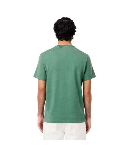 Mens Logo Crew Neck Regular T-shirt Green Lacoste
