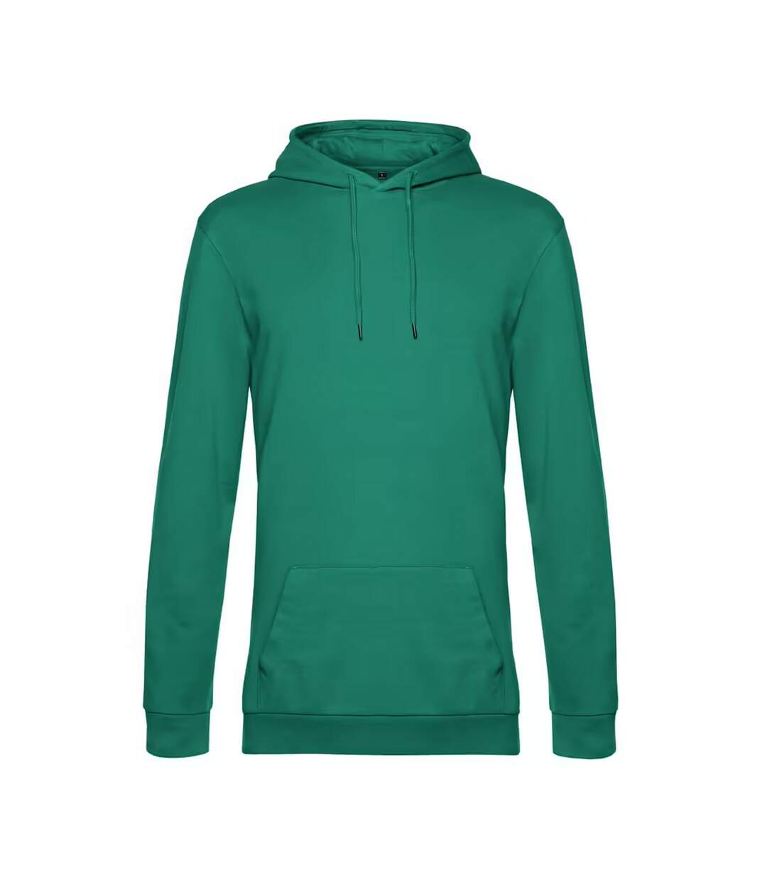 Sweat À Capuche Motif/style Uni Homme Vert Kelly B&C-1