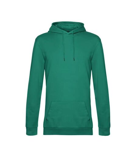 Sweat À Capuche Motif/style Uni Homme Vert Kelly B&C