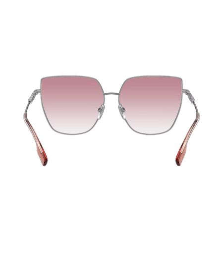 Womens/ladies Alexis Plain Sunglasses One Size Silver Burberry