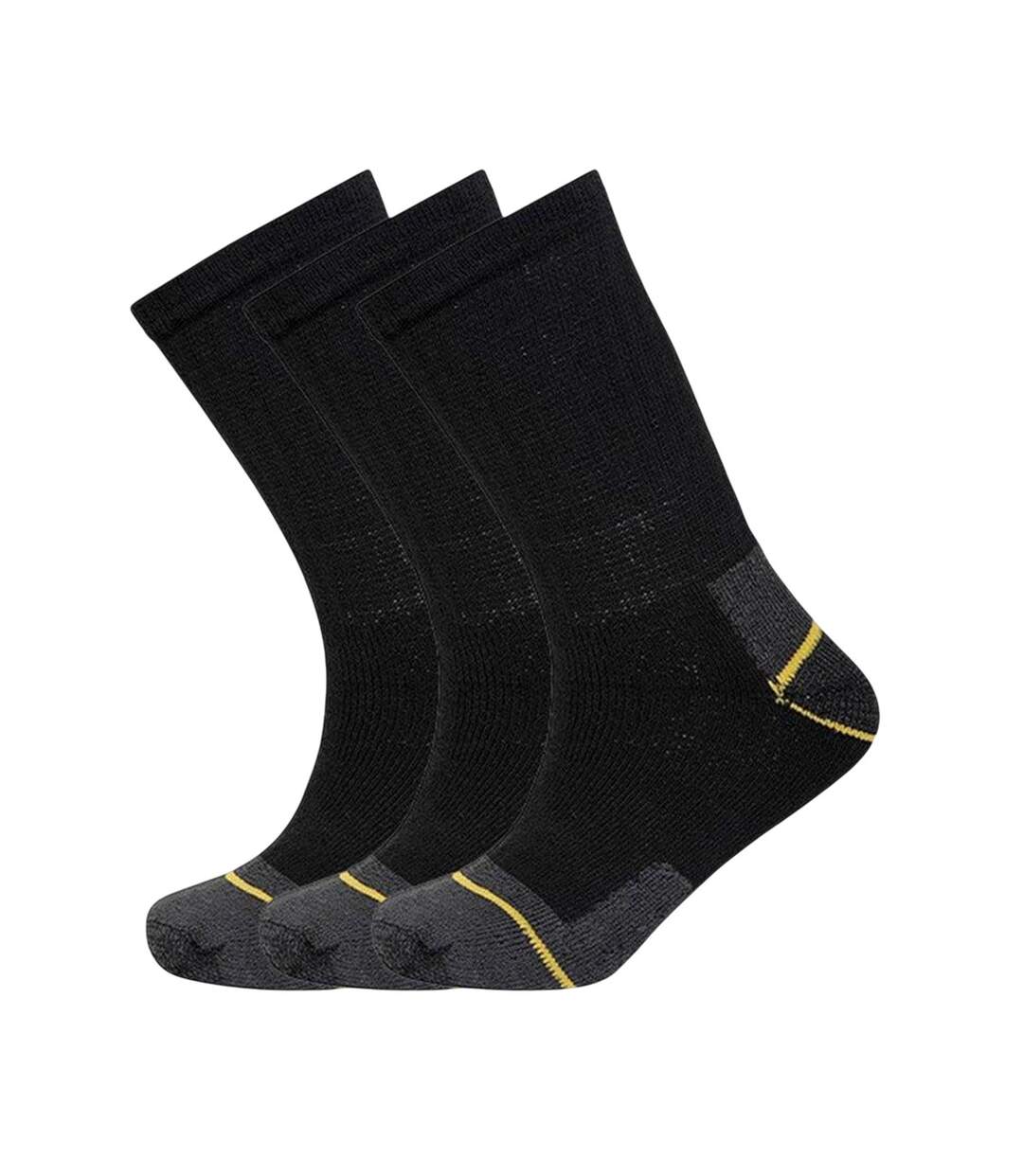 Chaussettes Motif/style Rayures Contrastées Homme Noir Soxy-3