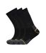 Chaussettes Motif/style Rayures Contrastées Homme Noir Soxy-3
