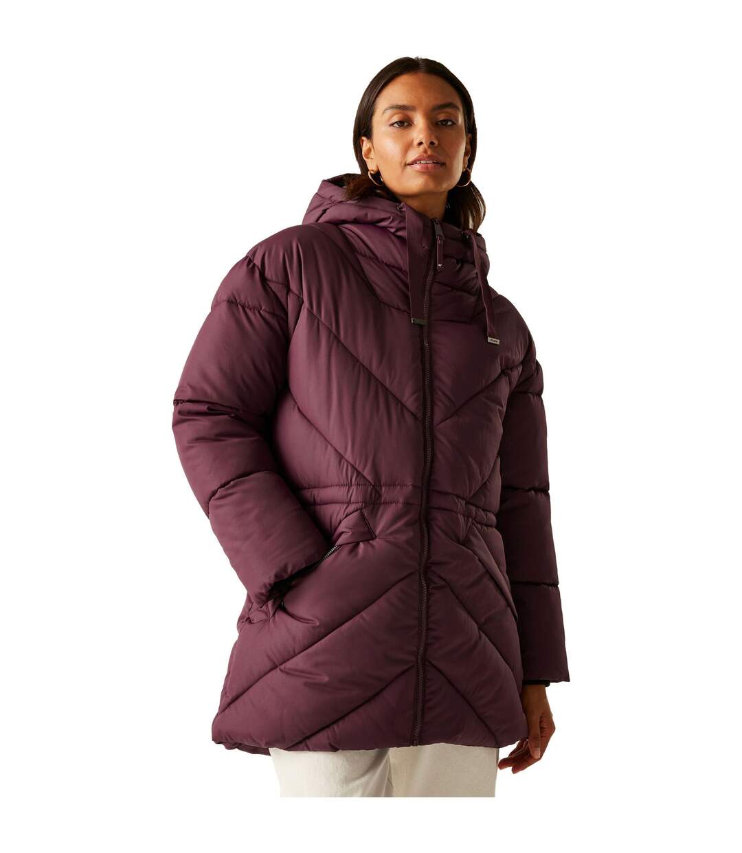 Womens/ladies Rusey Quilted Padded Jacket Fig Regatta-1