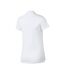 Polo de sport blanc femme nike dry ss bld-2
