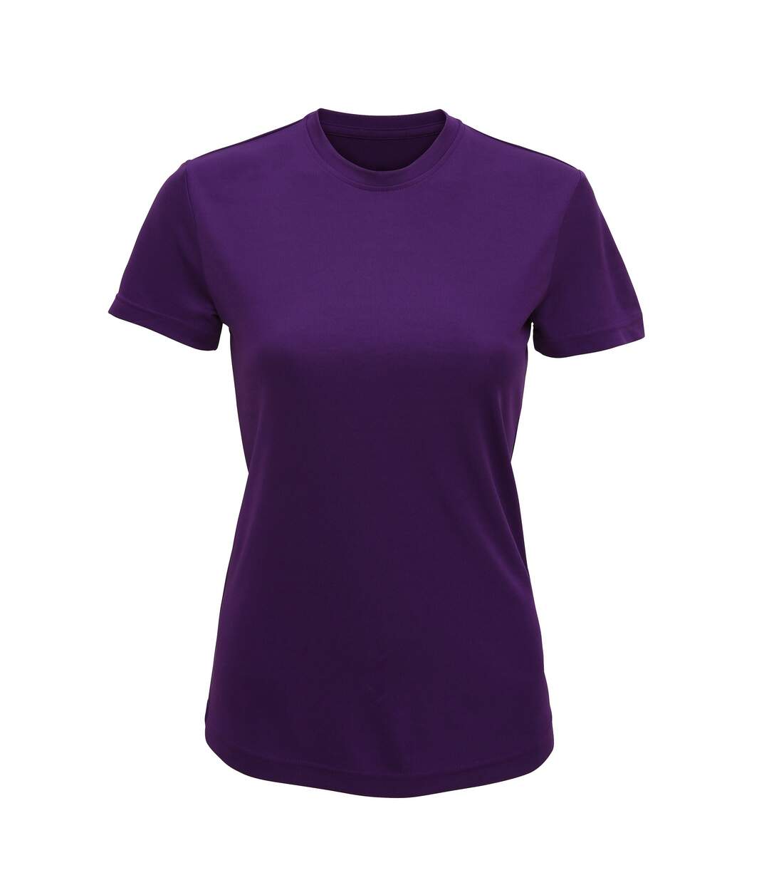 T-shirt sport femme pourpre vif Tri Dri-1