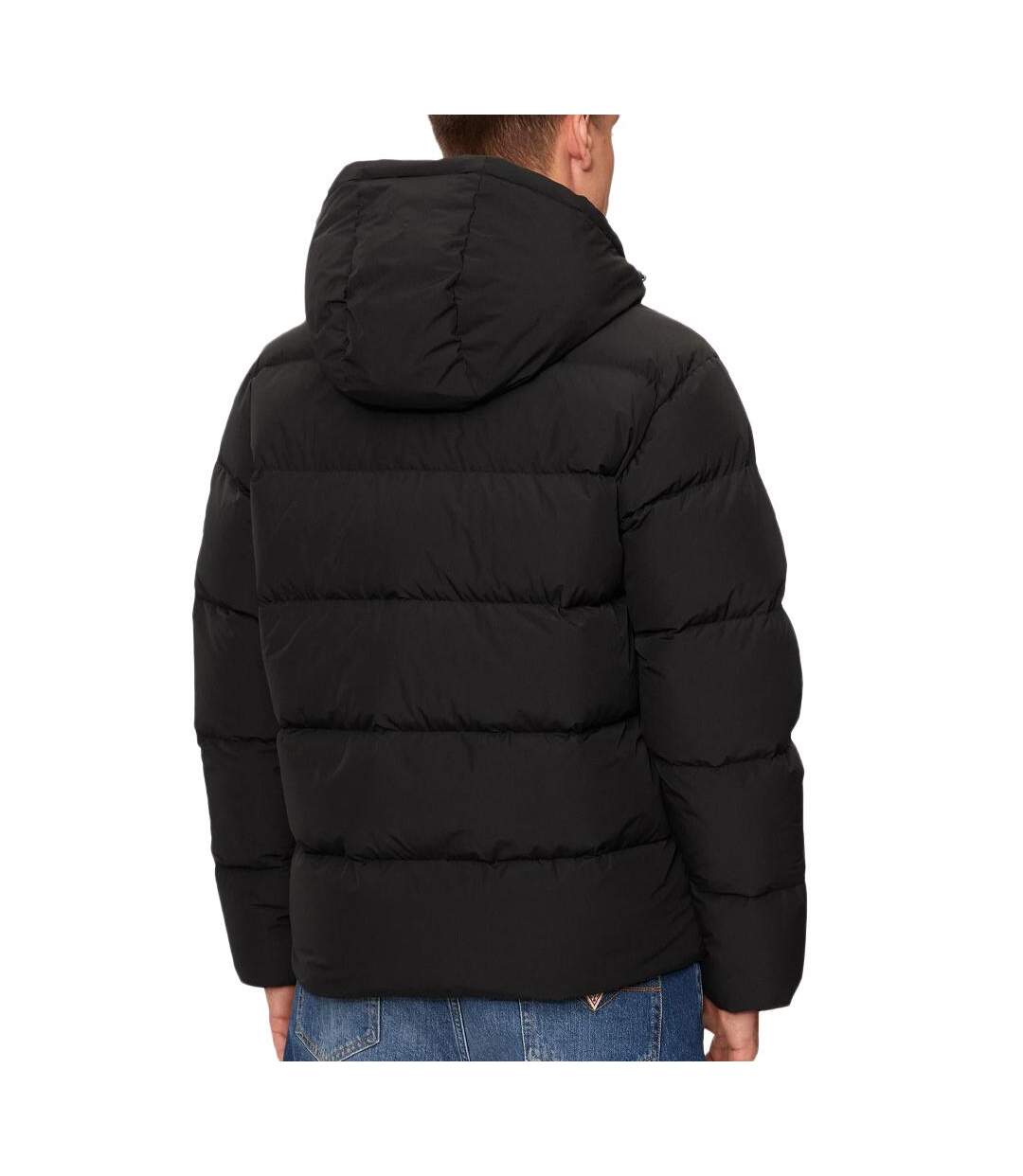 Doudoune Noire Homme Tommy Hilfiger Down Hooded Puffer - L-2